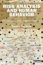 Cover: Risk Analysis and Human Behavior - Earthscan Ltd