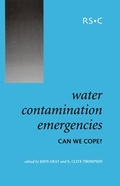 Cover: Water Contamination Emergencies - Royal Society of Chemistry