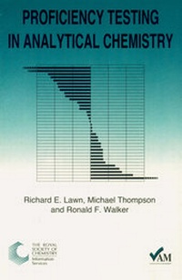 Enlarge image Cover: Proficiency Testing in Analytical Chemistry - Royal Society of Chemistry