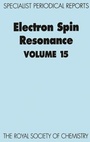 Cover: Electron Spin Resonance - Royal Society of Chemistry