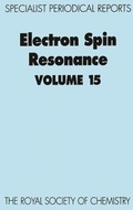 Cover: Electron Spin Resonance - Royal Society of Chemistry