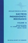 Cover: Electron Paramagnetic Resonance - Royal Society of Chemistry