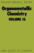 Cover: Organometallic Chemistry - Royal Society of Chemistry