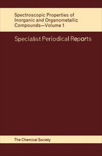 Abbildung von: Spectroscopic Properties of Inorganic and Organometallic Compounds - Royal Society of Chemistry