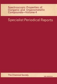 Abbildung von: Spectroscopic Properties of Inorganic and Organometallic Compounds - Royal Society of Chemistry