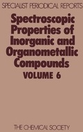 Cover: Spectroscopic Properties of Inorganic and Organometallic Compounds - Royal Society of Chemistry