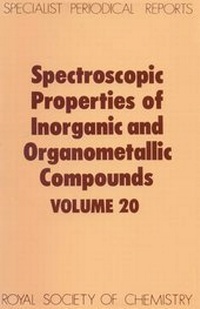 Abbildung von: Spectroscopic Properties of Inorganic and Organometallic Compounds - Royal Society of Chemistry