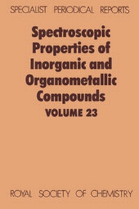 Abbildung von: Spectroscopic Properties of Inorganic and Organometallic Compounds - Royal Society of Chemistry
