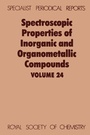 Cover: Spectroscopic Properties of Inorganic and Organometallic Compounds - Royal Society of Chemistry