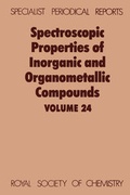 Cover: Spectroscopic Properties of Inorganic and Organometallic Compounds - Royal Society of Chemistry