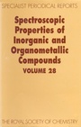 Cover: Spectroscopic Properties of Inorganic and Organometallic Compounds - Royal Society of Chemistry