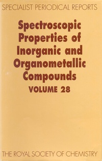 Abbildung von: Spectroscopic Properties of Inorganic and Organometallic Compounds - Royal Society of Chemistry
