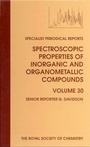 Cover: Spectroscopic Properties of Inorganic and Organometallic Compounds - Royal Society of Chemistry