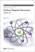 Cover: Nuclear Magnetic Resonance - Royal Society of Chemistry