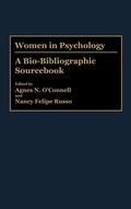 Cover: Women in Psychology - Greenwood Press