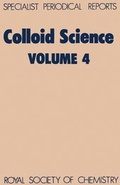 Cover: Colloid Science - Royal Society of Chemistry