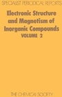 Cover: Electronic Structure and Magnetism of Inorganic Compounds - Royal Society of Chemistry