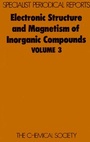 Cover: Electronic Structure and Magnetism of Inorganic Compounds - Royal Society of Chemistry