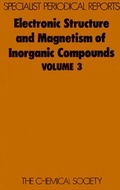 Cover: Electronic Structure and Magnetism of Inorganic Compounds - Royal Society of Chemistry