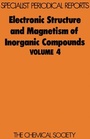 Cover: Electronic Structure and Magnetism of Inorganic Compounds - Royal Society of Chemistry