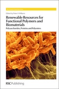 Cover: Renewable Resources for Functional Polymers and Biomaterials - Royal Society of Chemistry