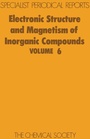 Cover: Electronic Structure and Magnetism of Inorganic Compounds - Royal Society of Chemistry