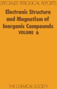 Enlarge image Cover: Electronic Structure and Magnetism of Inorganic Compounds - Royal Society of Chemistry