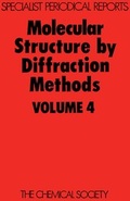 Cover: Molecular Structure by Diffraction Methods - Royal Society of Chemistry