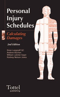Enlarge image Cover: Personal Injury Schedules - Tottel Publishing