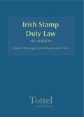 Cover: Irish Stamp Duty Law - Tottel Publishing