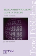 Cover: Telecommunication Laws in Europe - Tottel Publishing