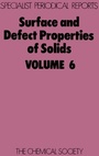 Cover: Surface and Defect Properties of Solids - Royal Society of Chemistry
