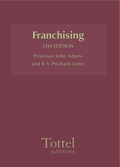 Cover: Franchising - Tottel Publishing
