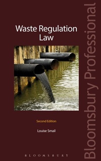 Abbildung von: Waste Regulation Law - Bloomsbury Professional