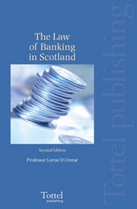 Abbildung von: The Law of Banking in Scotland - Tottel Publishing