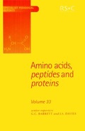Cover: Amino Acids, Peptides and Proteins - Royal Society of Chemistry