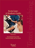 Cover: Scots Law - Tottel Publishing