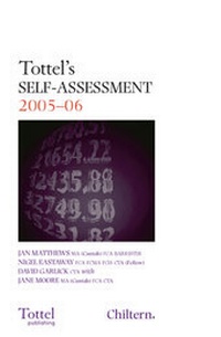 Enlarge image Cover: Self-Assessment 2005-06 - Tottel Publishing