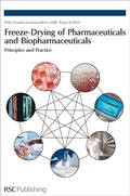 Cover: Freeze-drying of Pharmaceuticals and Biopharmaceuticals - Royal Society of Chemistry