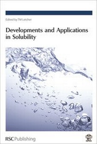 Enlarge image Cover: Developments and Applications in Solubility - Royal Society of Chemistry