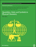 Cover: Quantities, Units and Symbols in Physical Chemistry - Royal Society of Chemistry