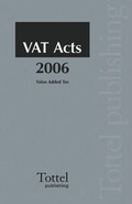 Cover: VAT Acts 2006 - Tottel Publishing