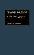 Cover: Frank Bridge - Greenwood Press