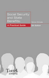 Abbildung von: Social Security and State Benefits - Tottel Publishing