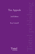 Cover: Tax Appeals - Tottel Publishing