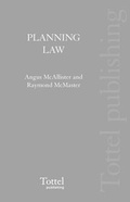 Cover: Scottish Planning Law - Tottel Publishing