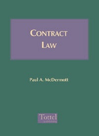Abbildung von: Contract Law - Tottel Publishing