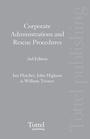 Cover: Corporate Administrations and Rescue Procedures - Tottel Publishing