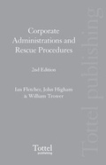 Cover: Corporate Administrations and Rescue Procedures - Tottel Publishing