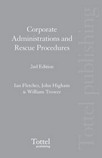 Abbildung von: Corporate Administrations and Rescue Procedures - Tottel Publishing